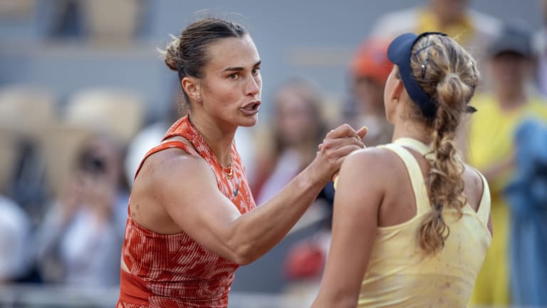 La fiche de Sabalenka 8-0 en quarts de finale du Grand Chelem (16-0 en sets) a pris fin mercredi.