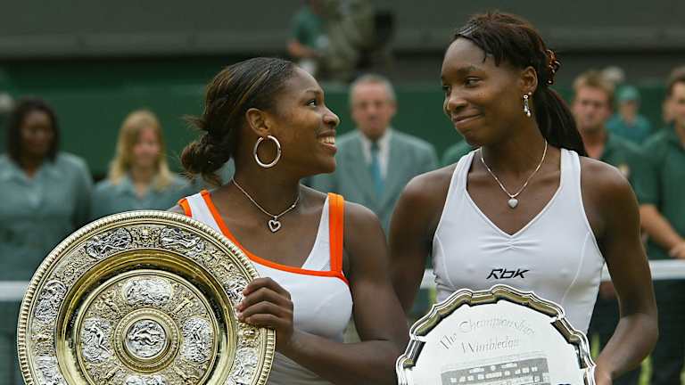 Serena et Venus se sont retrouvées en finale l'année suivante, en 2003, Serena défendant son titre en trois sets.