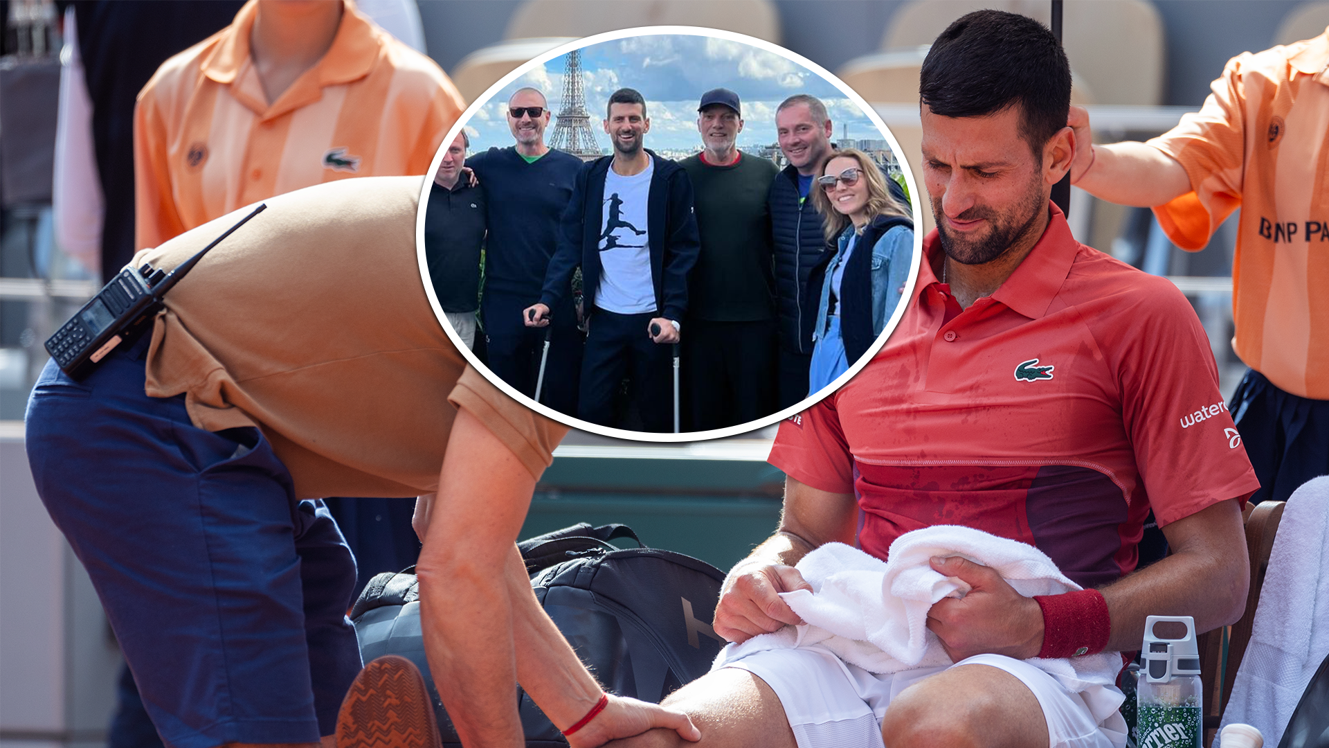 Novak Djokovic confirme son opération au genou et promet de revenir après le forfait de Roland Garros