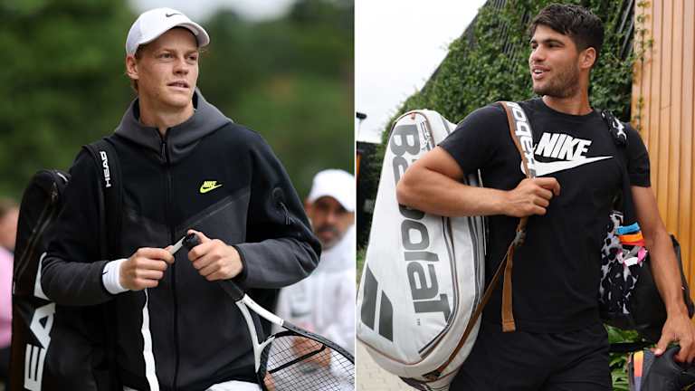 Sinner et Alcaraz se retrouvent à nouveau dans la même moitié du tableau à Wimbledon après avoir joué une demi-finale en cinq sets à Roland Garros.