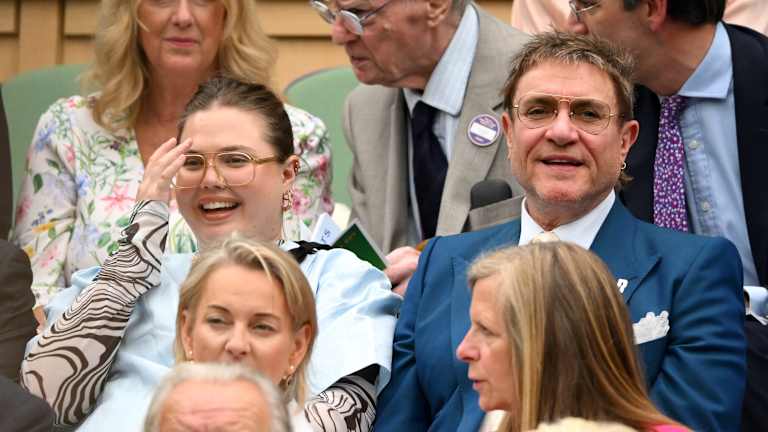 En parlant de rockers, Simon Le Bon, chanteur de Duran Duran, a également été repéré le jour 2.