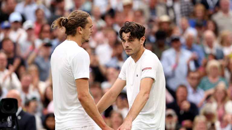 Zverev cherchait à compléter une série de quarts de finale de Grand Chelem dans sa carrière.