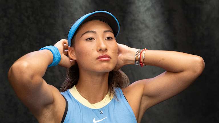 Zheng a remporté cinq victoires sur terre battue à Palerme avant sa candidature aux Jeux olympiques.