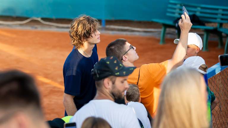 Rublev a remporté son premier titre ATP à Umag en 2017 en tant que lucky loser.