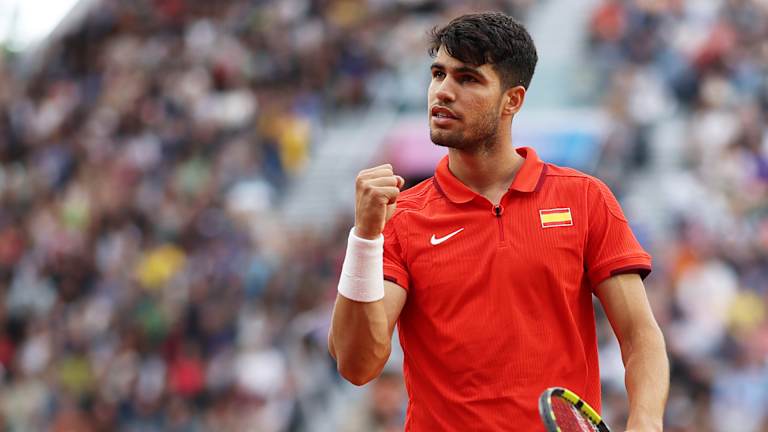 Le champion de Roland-Garros Alcaraz s'est qualifié pour le deuxième tour des Jeux olympiques grâce à sa victoire sur le Libanais Habib à Roland Garros.