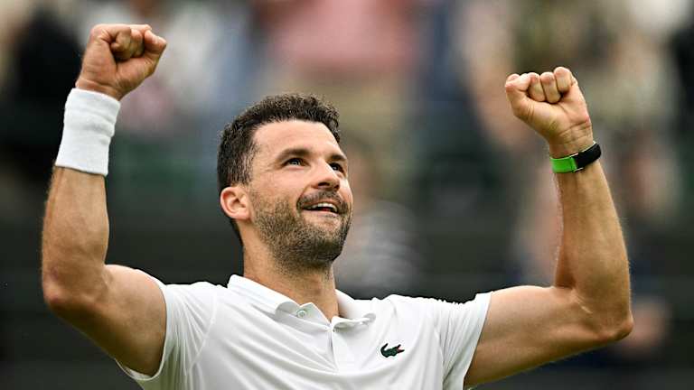 Plus vieux, plus sage, meilleur que jamais ? Dimitrov est qualifié pour le quatrième tour à Wimbledon pour la deuxième année consécutive.