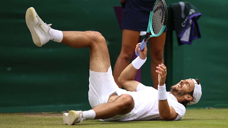 Musetti a breaké le Français à cinq reprises au cours des trois derniers sets de la rencontre.