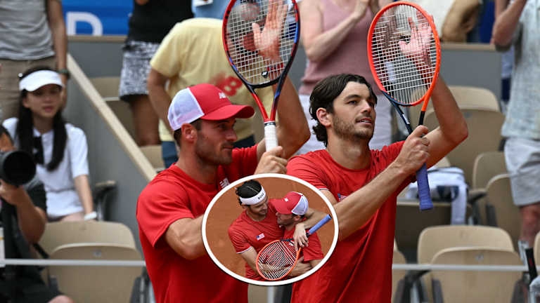 Fritz et Paul ont remporté leur première médaille olympique en double masculin après avoir été éliminés au troisième tour et en quart de finale en simple masculin, respectivement.
