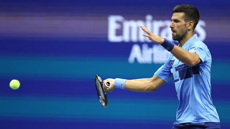 Novak Djokovic n'a jamais semblé à l'aise vendredi soir.