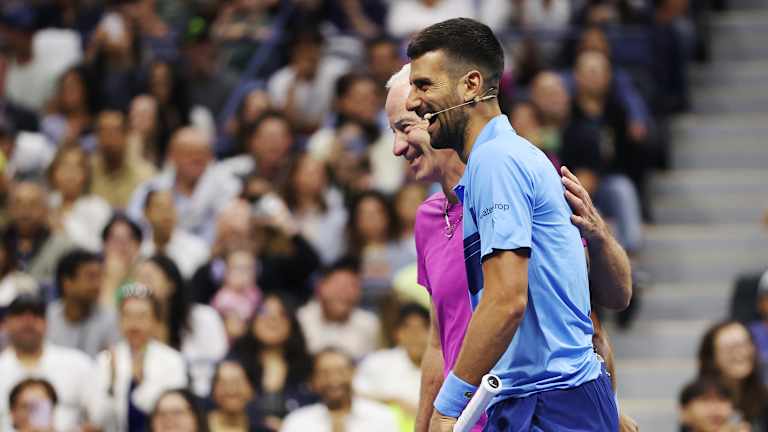 Djokovic arrive à l'US Open après avoir joué son dernier match sur terrain dur début mars, à Indian Wells.