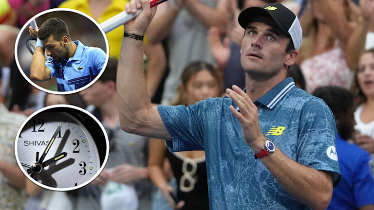 Paul a veillé tard vendredi pour regarder Djokovic s'incliner juste avant minuit, devant jouer son troisième tour contre Gabriel Diallo l'après-midi suivant.