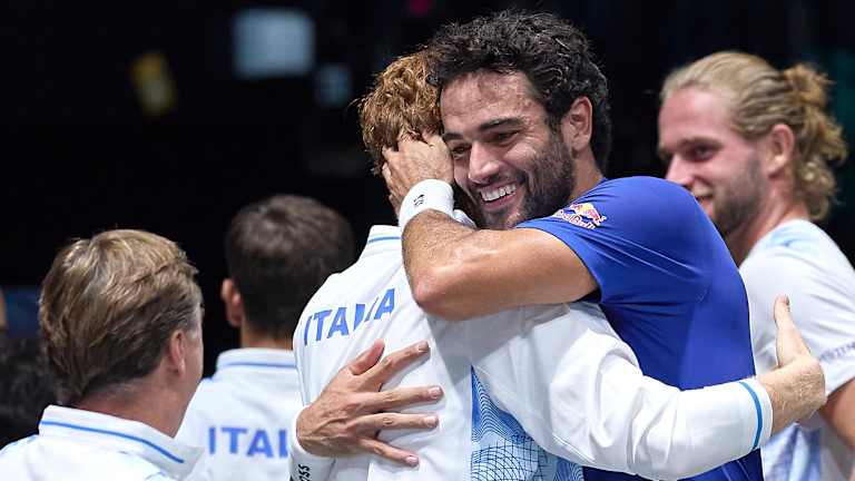 Sinner et Berrettini sont les deux seuls Italiens à avoir atteint les quarts de finale ou mieux dans les quatre tournois majeurs...
