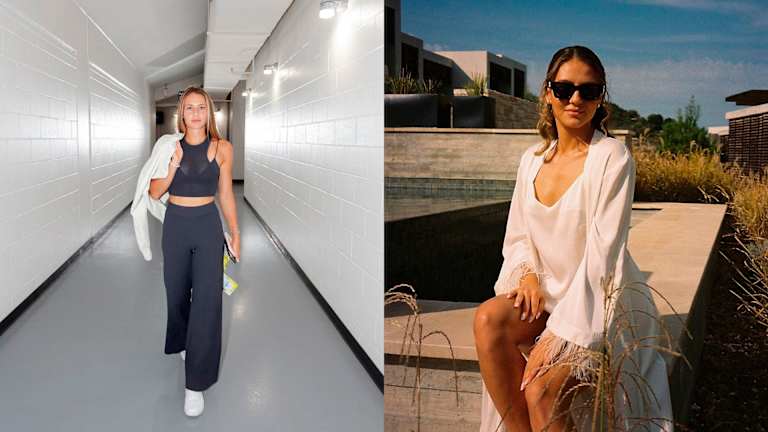 « En fait, j'ai engagé une styliste pour qu'elle m'aide à comprendre ce qui me va, ce que je peux porter avec quoi et nous avons travaillé sur ma garde-robe », explique Kostyuk.