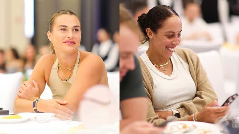 Sabalenka et Madison Keys ont profité d'une soirée remplie de bons plats et de spécialités locales.