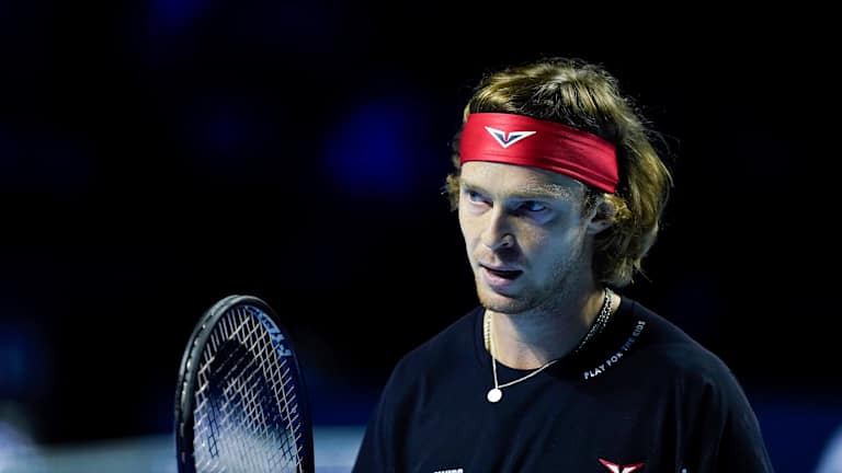 Andrey Rublev fait partie des joueurs qui espèrent décrocher une place pour les finales Nitto ATP cette semaine.