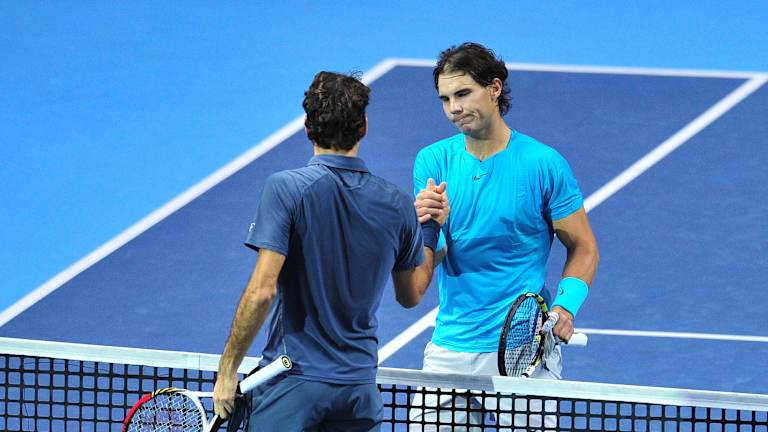 Nadal et les terrains durs intérieurs n'ont pas toujours fait bon ménage, mais il a battu Roger Federer en 2013.
