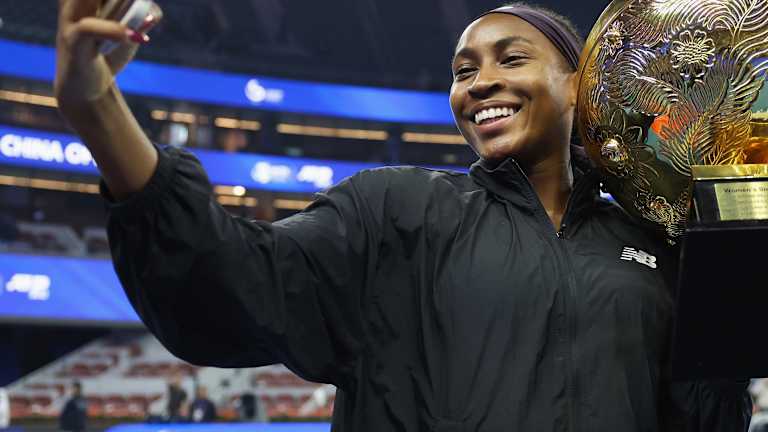 Gauff a remporté le titre en battant Karolina Muchova, 6-1, 6-3.