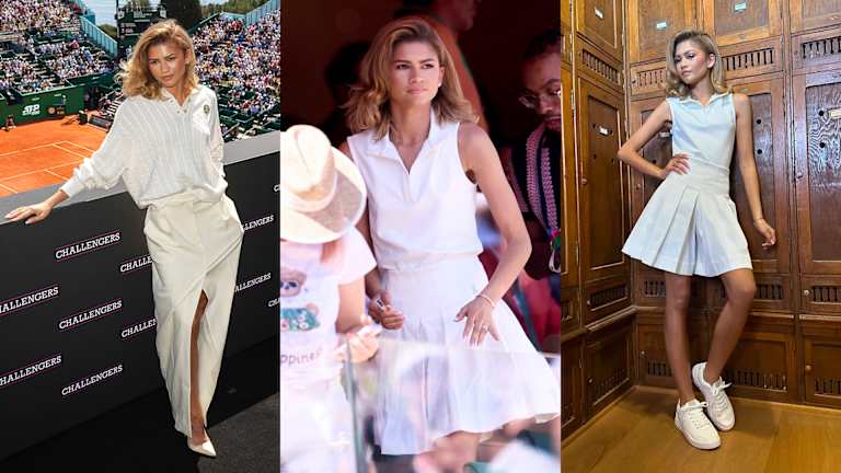 Zendaya porte Brunello Cucinelli et custom On à Monte Carlo.
