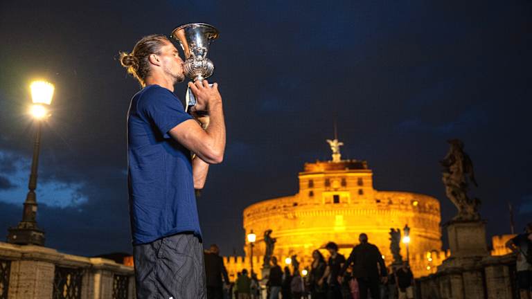 Zverev était l'un des deux seuls joueurs à remporter plusieurs titres Masters 1000 cette année, aux côtés de Sinner.