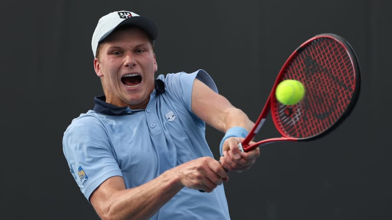 Le dernier match de Brooksby a eu lieu contre Tommy Paul au troisième tour de l'Open d'Australie 2023.