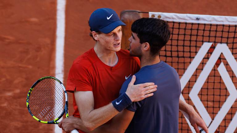 "Il faut trouver la joie de souffrir", a déclaré Alcaraz après sa victoire, malgré deux points de moins que Sinner (147-145).