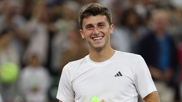 Le plus grand et peut-être le seul avantage de Nardi, a-t-il dit, était que Djokovic ne savait pas grand-chose de lui.