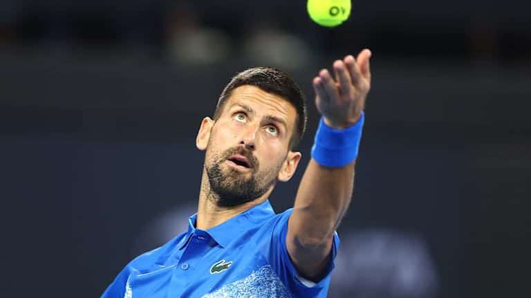 Djokovic affrontera son compatriote vétéran de l'ATP, Gaël Monfils, lors de son match de deuxième tour jeudi.
