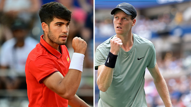 Sinner a remporté plus de titres, mais Alcaraz avait l'avantage dans leurs face-à-face, remportant toutes leurs rencontres de 2024. Qui aura l’avantage en 2025 ?