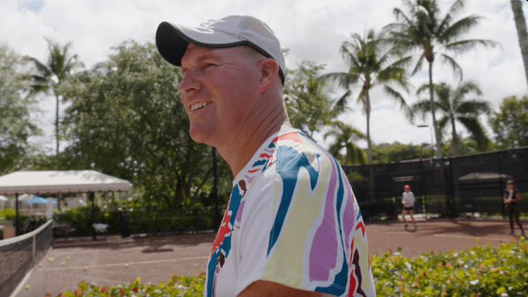 Passant un entretien pour un club de tennis qui n'était même pas encore construit, LaCroix a emballé toutes ses affaires et a déménagé à Boca Raton dans l'espoir de décrocher le poste.