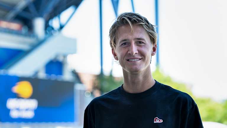 Korda, photographié ici à l'US Open 2024, est revenu sur la tournée pour la première fois depuis ce tournoi la semaine dernière. Il atteint la finale.