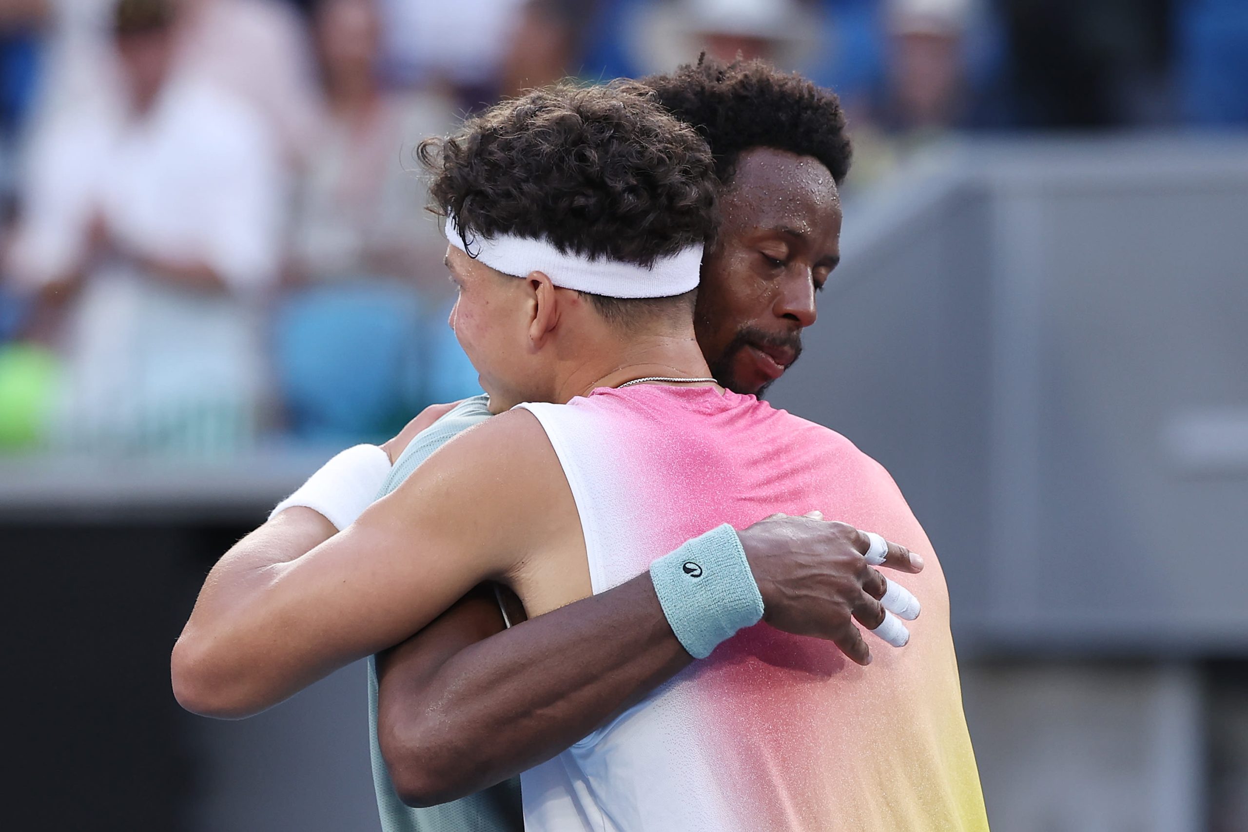 Ben Shelton fait l'éloge de "la meilleure bande vidéo de tous les temps" Gaël Monfils, qui se retire d'un match épuisant de l'Open d'Australie