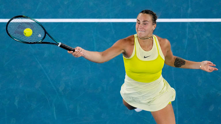 Sabalenka a remporté son 20e match majeur successif de terres, après avoir triomphé à l'Australian Open et au US Open en 2024 - et a atteint cinq finales consécutives de terrains durs au total.