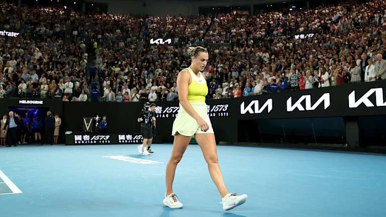 "Je ne pouvais pas la mettre dans une position où elle défendrait et j'aurais un peu plus de temps pour effectuer les dropshots. Je n’en ai pas eu l’opportunité.