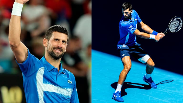 Novak Djokovic à Lacoste