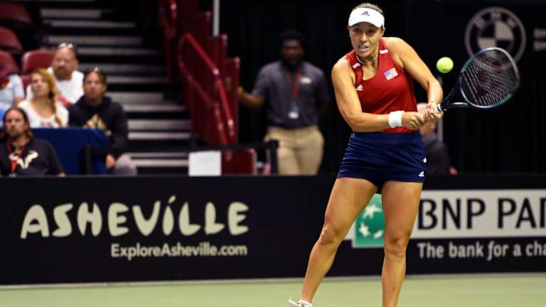 Pegula a également participé à Asheville lors de la Billie Jean King Cup, en 2022.
