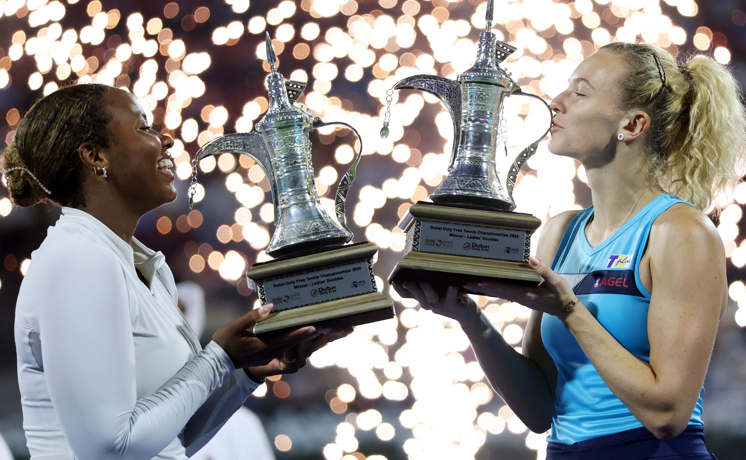 Taylor Townsend est à la hauteur d'un nouveau classement en double en carrière du n ° 2 après avoir remporté Dubaï