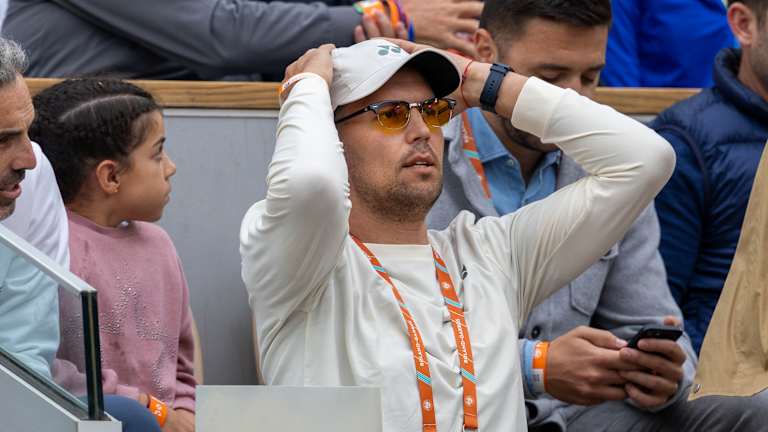 Rybakina et Vukov, illustrés ici à 2024, Roland Garros, s'étaient séparés en août dernier avant l'US Open avant de se réunir au début de cette année.