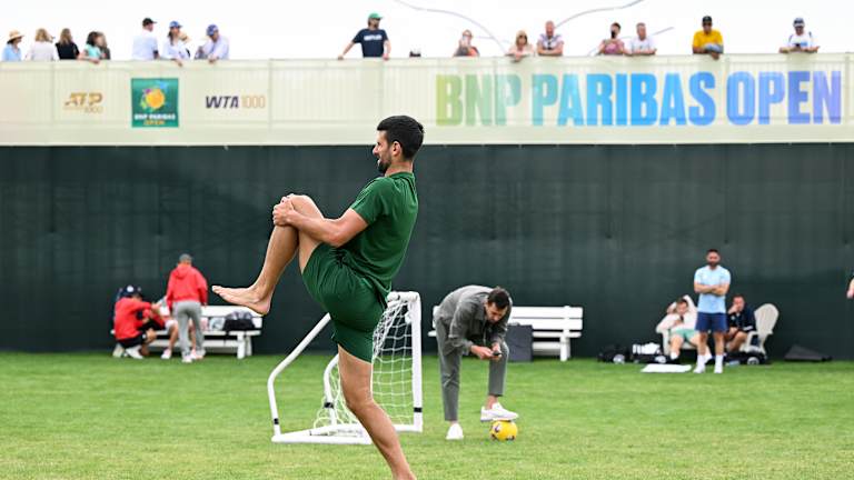 ... suivi de quelques virages au genou.