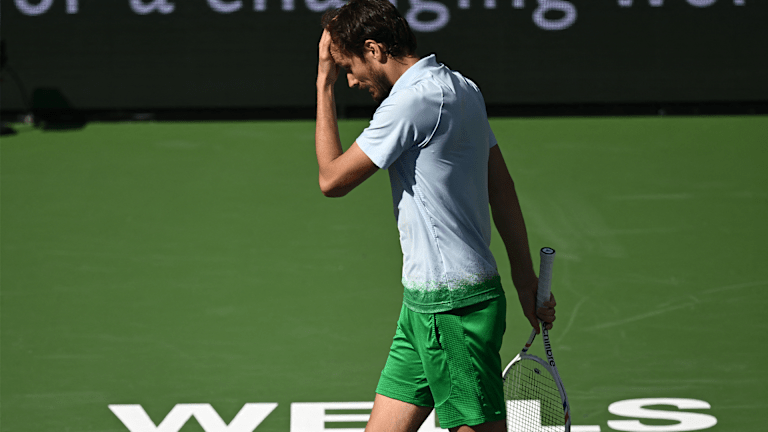 Medvedev n'a que 12-7 en 2025 après les premières sorties à l'Australian Open et à Miami Open.