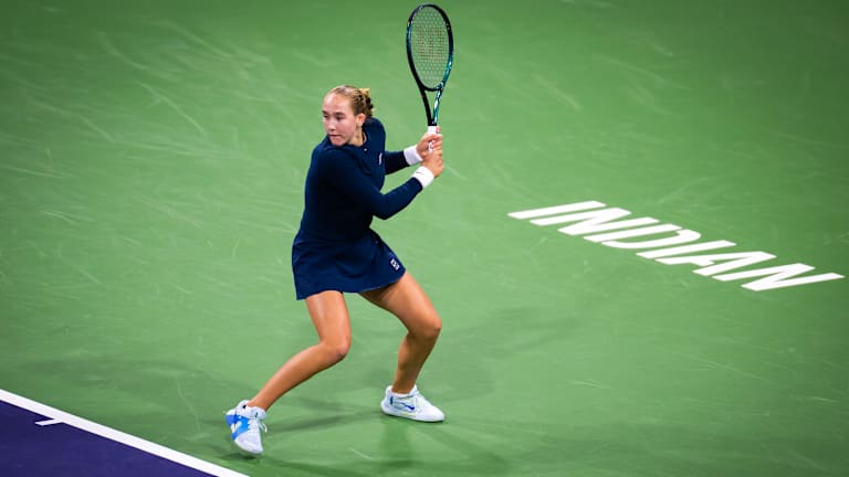 Il y a un mois, Andreeva a battu Rybakina en route vers son premier titre WTA 1000 à Dubaï.