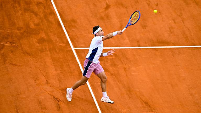 L'entraîneur Brad Gilbert a été fan du tennis sans litige cette semaine à Monte Carlo. Les appels électroniques des lignes se poursuivront tout au long de la saison d'argile-terrasse pour la première fois.