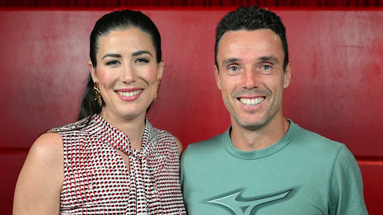 avec le compatriote Roberto Bautista Agut ...