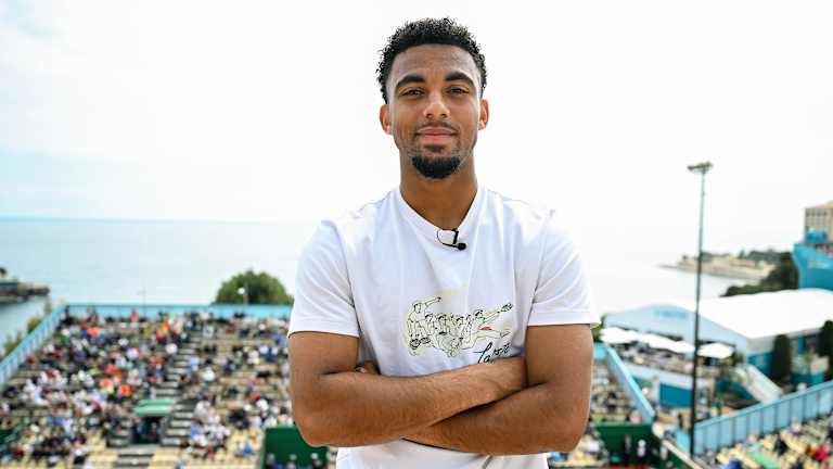 Fils est le précurseur à être le Français le mieux classé à l'Open de France de cette année.