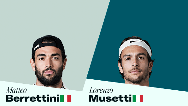 Matteo Berrettini contre Lorenzo Musetti: Où regarder, monte Carlo Aperçu, cotes de paris