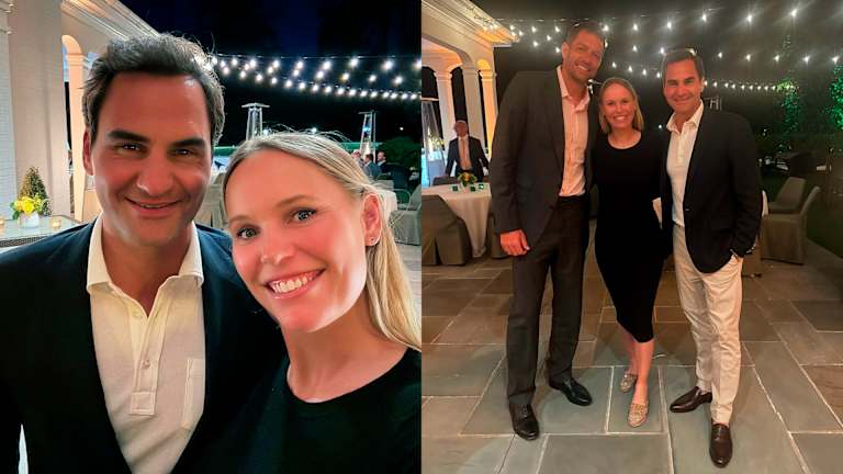 "En tant que spectateur, c'est toujours amusant de voir quand les meilleurs du monde sont en difficulté, et c'est ce que vous obtenez ici," Wozniacki a dit des maîtres.