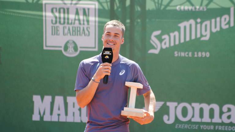 À Menorque, Gaubas - qui s'entraîne sous la direction de l'ancien n ° 23 mondial Guillermo García-López - a frappé son deuxième titre de carrière ATP Challenger Tour.