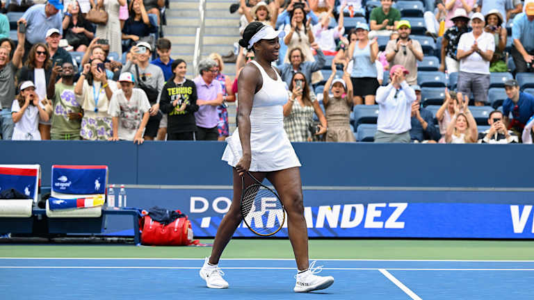 Williams a scellé sa première victoire en double à sa majeure à domicile en 11 ans.