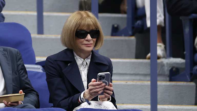 Anna Wintour, ancienne rédactrice en chef de US Vogue, a été un habitué du 2025 US Open.
