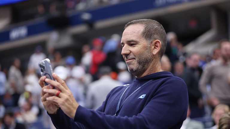 Le golfeur PGA Sergio Garcia a été le porte-bonheur d'Alcaraz lors de cet ouvert américain, et l'inspiration derrière sa célébration de swing de golf.