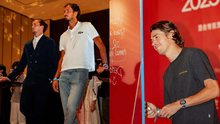 Alexander Zverev, Daniil Medvedev, Alex de Minaur